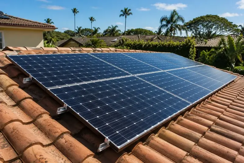 Installation de panneaux solaires à Momas